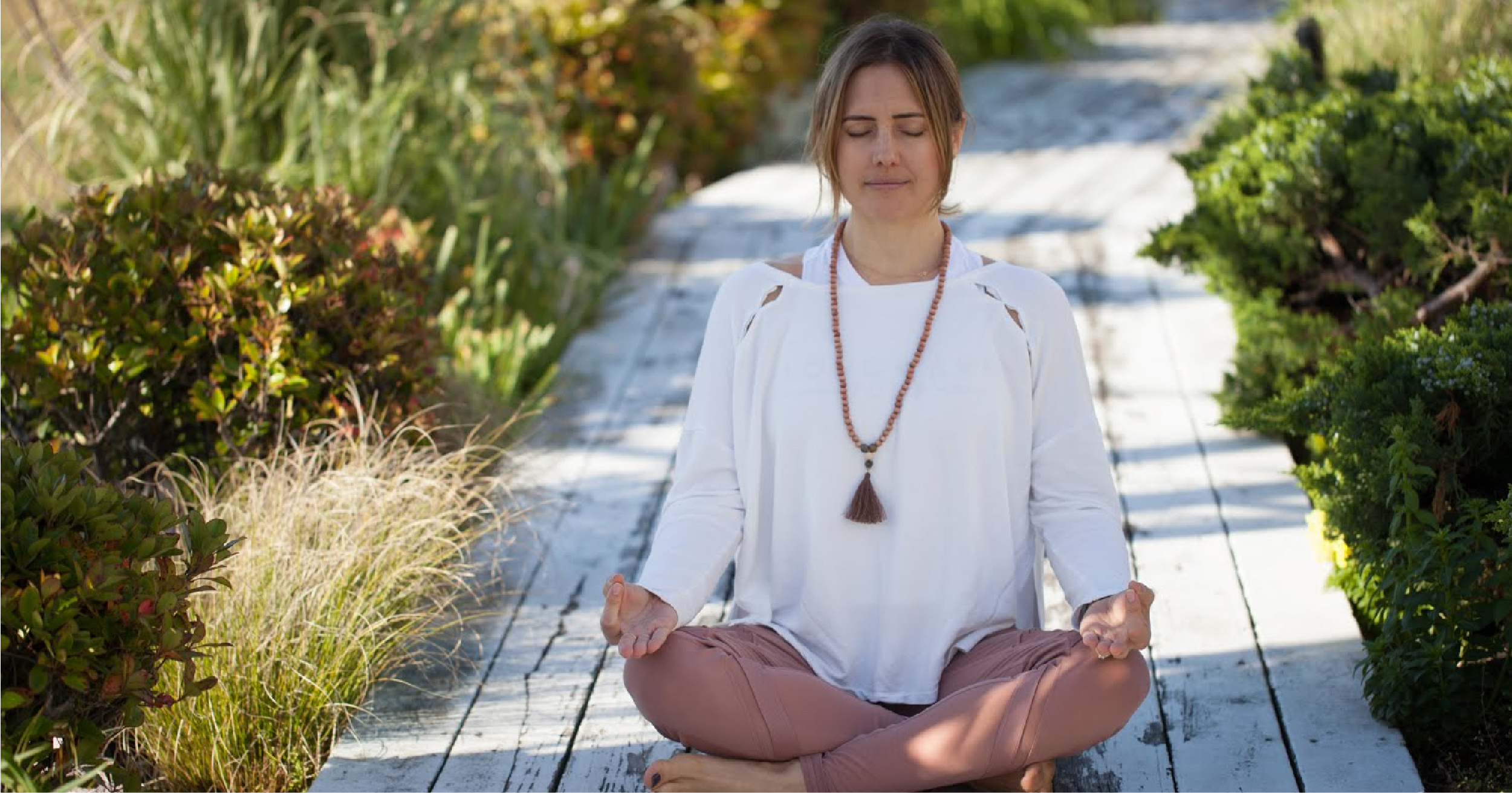 Woman with Hypothyroidism Meditating