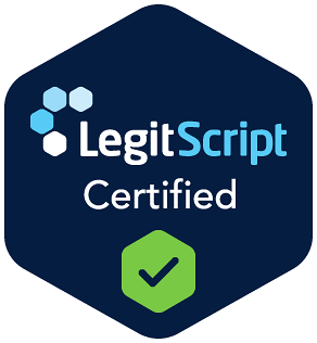 LegitScript certified pharmacy seal for Glendale Pharmacy