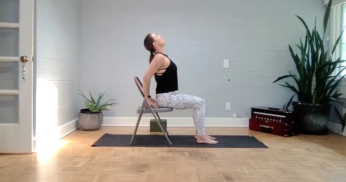 Supported Camel Pose